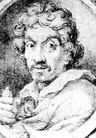 Caravaggio in un ritratto di Etienne Baudet