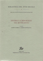 Copertina di '' Diversit e minoranze nel Settecento', di Marina Formica e Alberto Postigliola