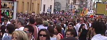 Il corteo del Gay Pride di Padova - Foto G. Dall'Orto