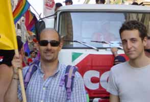 Zuzzurellone in azione - Gay Pride di Roma - Foto G. Dall'Orto