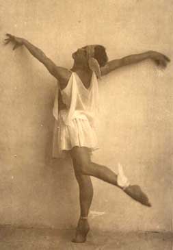 Ballerino inizio secolo XX