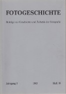 Copertina di Fotogeschichte