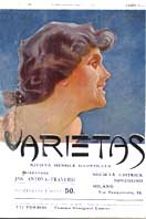 Copertina di ''Varietas''. Collezione G. B. Brambilla.