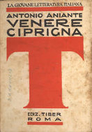 Frontespizio del libro di Aniante [1929]