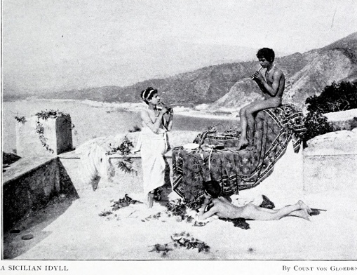 Wilhelm von Gloeden, "Sicilian Idyll"